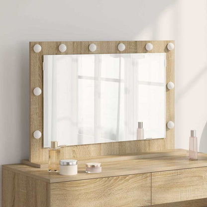 vidaXL Vanity Mirror 80 x 55 x 18 cm Rectangular