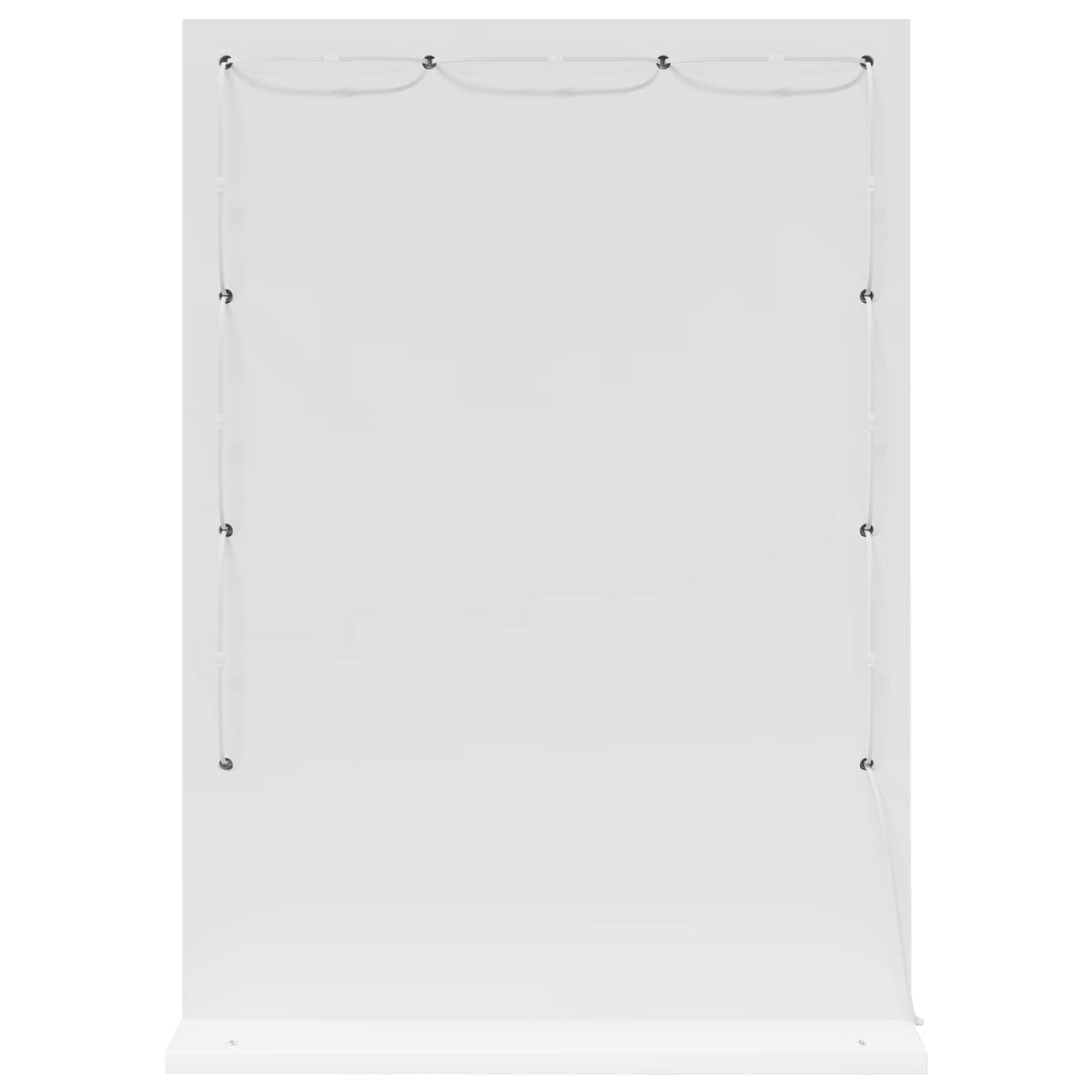 vidaXL Vanity Mirror White 70 x 50 x 18 cm Glass and Engineered wood 6