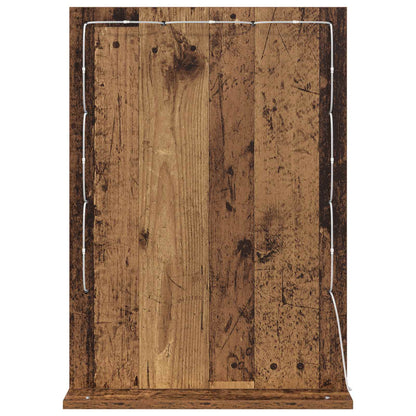 vidaXL Vanity Mirror Old Wood 70 x 50 x 18 cm Rectangular 6