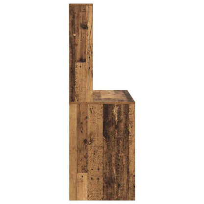 vidaXL Desk Old Wood 91 x 50 x 149 cm Engineered Wood 6