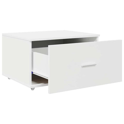 vidaXL Drawer Cabinet 55 x 45 x 31 cm White 5