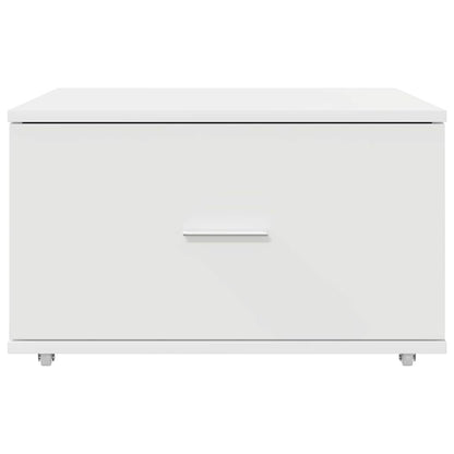 vidaXL Drawer Cabinet 55 x 45 x 31 cm White 6
