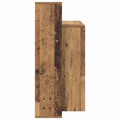 vidaXL Desk Old Wood Engineered Wood 100 x 40 x 90 cm 6