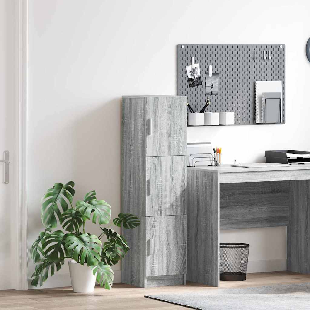 Highboard 31.5 x 32 x 122.5 cm Grey sonoma
