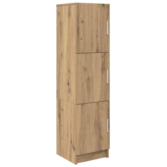 vidaXL Highboard Artisan Oak 31.5 x 32 x 122.5 cm 2