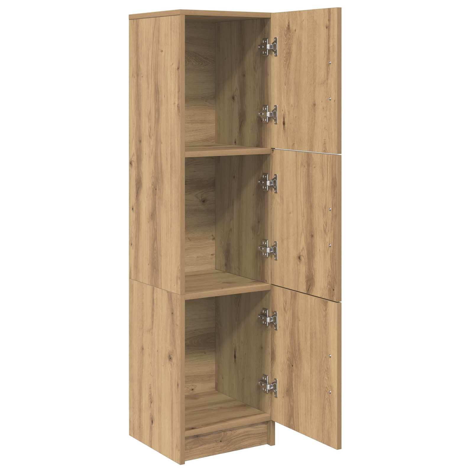vidaXL Highboard Artisan Oak 31.5 x 32 x 122.5 cm 5