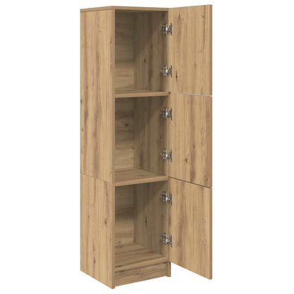 vidaXL Highboard Artisan Oak 31.5 x 32 x 122.5 cm 5