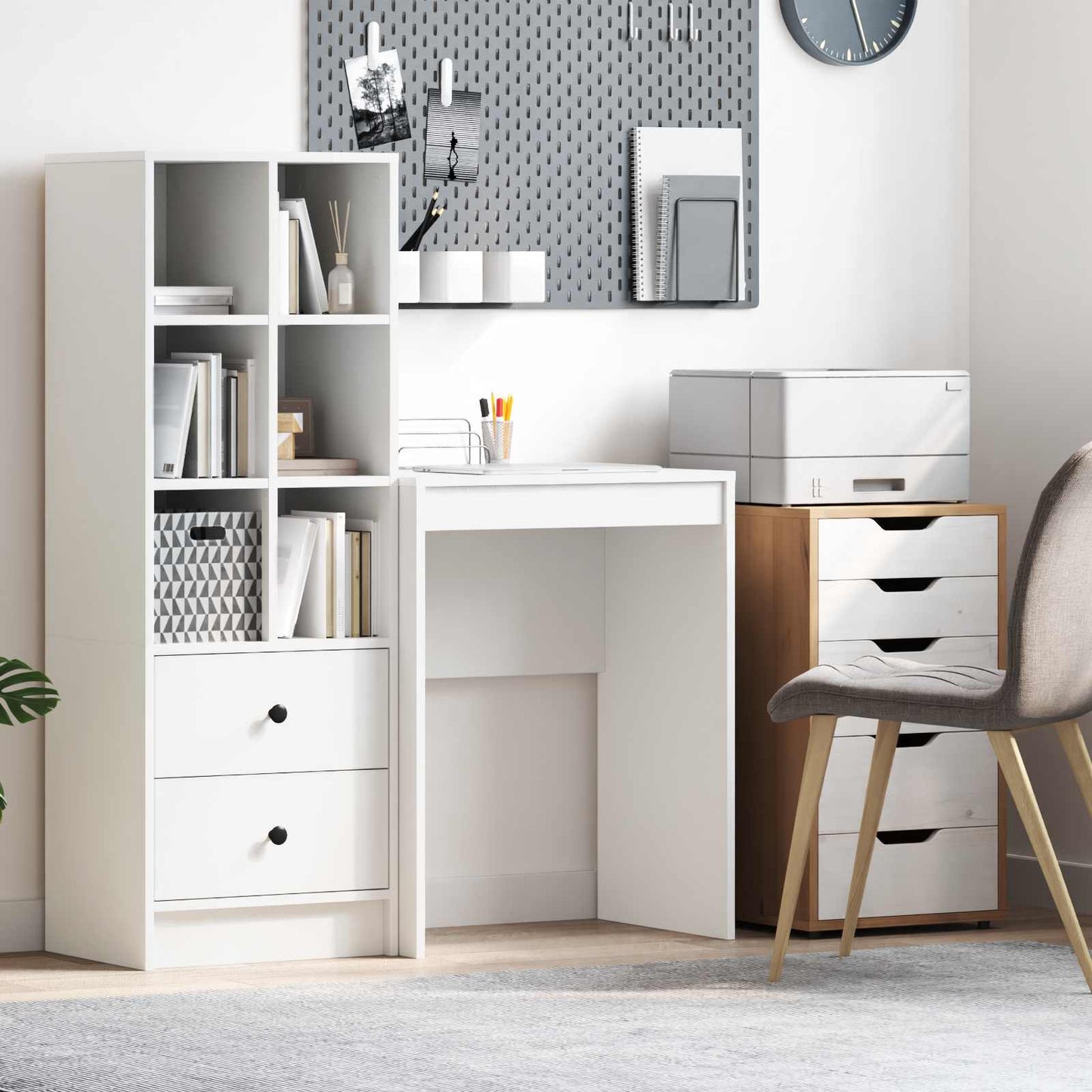 vidaXL Desk White 60 x 40 x 76 cm 1
