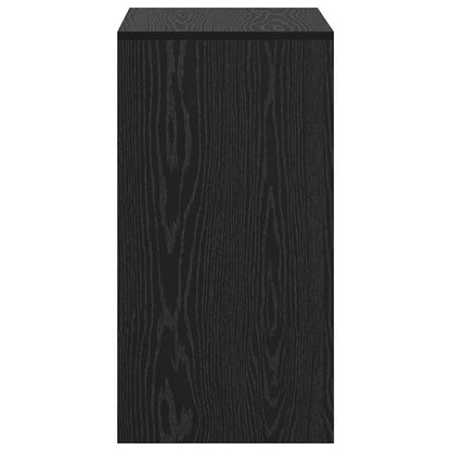 vidaXL Desk Black Oak 60 x 40 x 76 cm 6