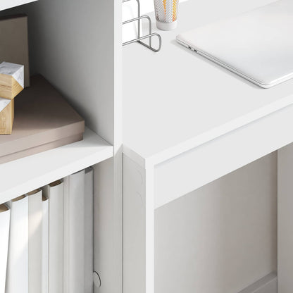 vidaXL Desk White 70 x 40 x 76 cm 4