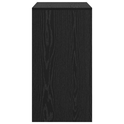 vidaXL Desk Black Oak 70 x 40 x 76 cm 6