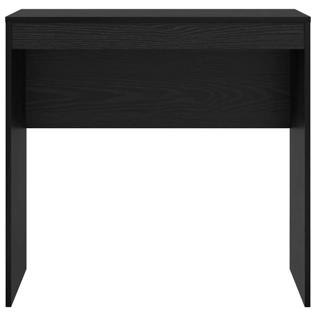 vidaXL Desk Black Oak 80 x 40 x 76 cm 5