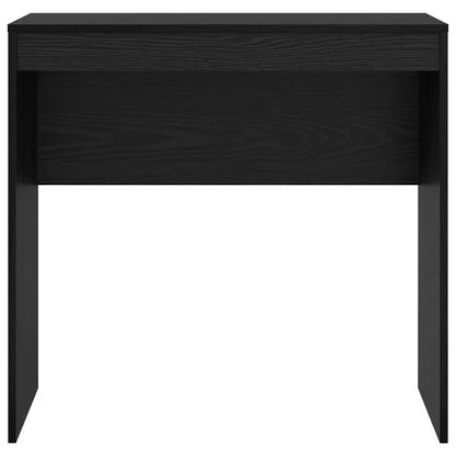 vidaXL Desk Black Oak 80 x 40 x 76 cm 5