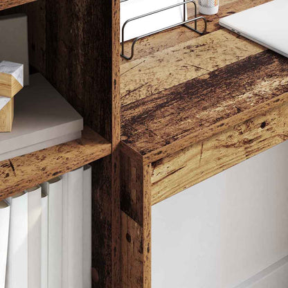 vidaXL Desk Old Wood 90 x 40 x 76 cm 4