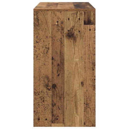 vidaXL Desk Old Wood 90 x 40 x 76 cm 6