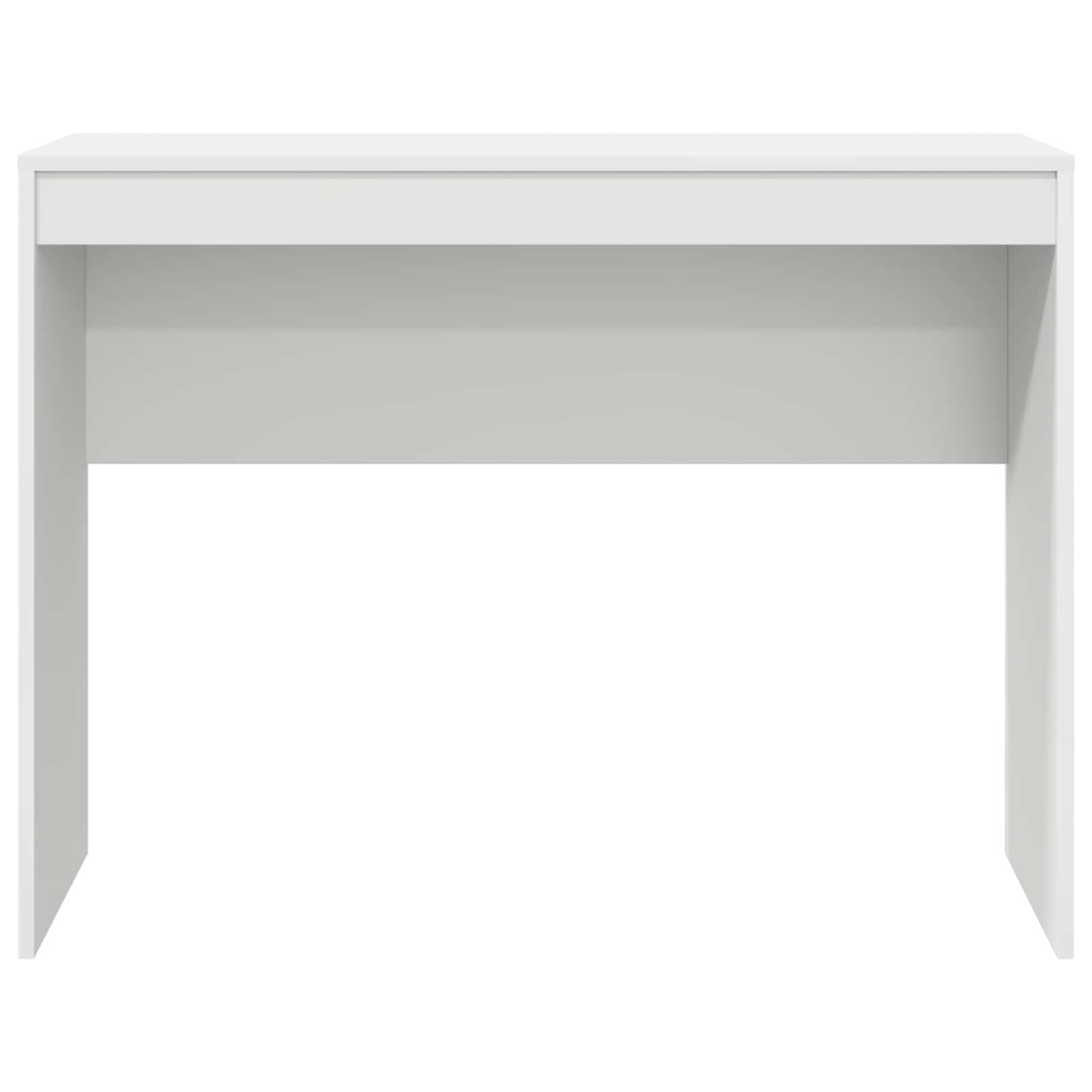 vidaXL Desk White 100 x 40 x 76 cm 5