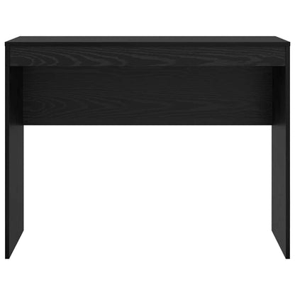 vidaXL Desk Black Oak 100 x 40 x 76 cm 5