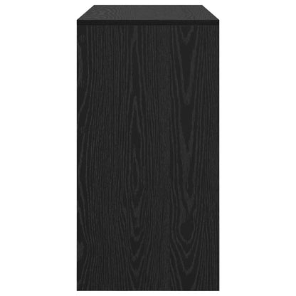 vidaXL Desk Black Oak 100 x 40 x 76 cm 6