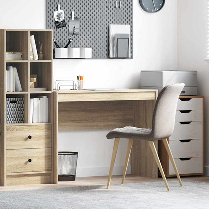 vidaXL Desk Sonoma Oak 100 x 40 x 76 cm 1