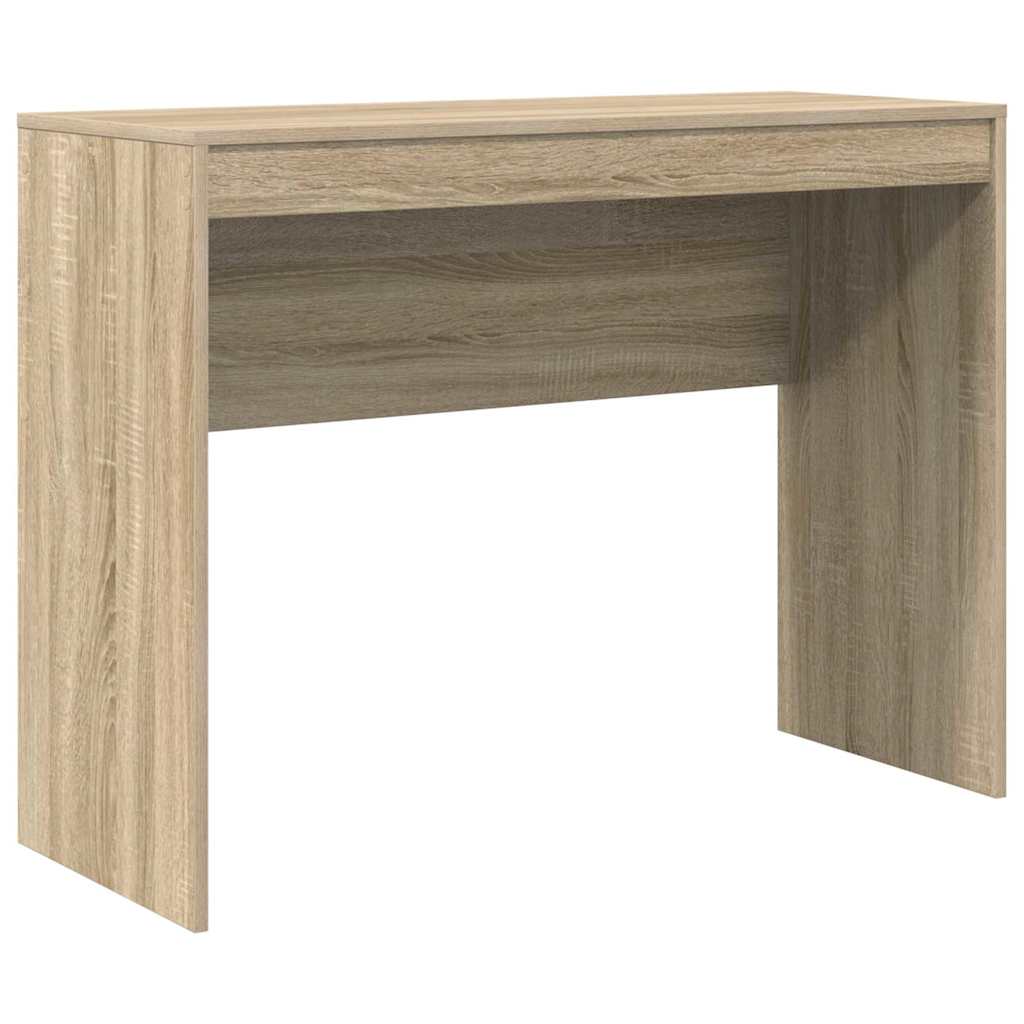 vidaXL Desk Sonoma Oak 100 x 40 x 76 cm 2