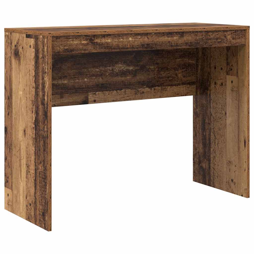 vidaXL Desk Old Wood 100 x 40 x 76 cm 2