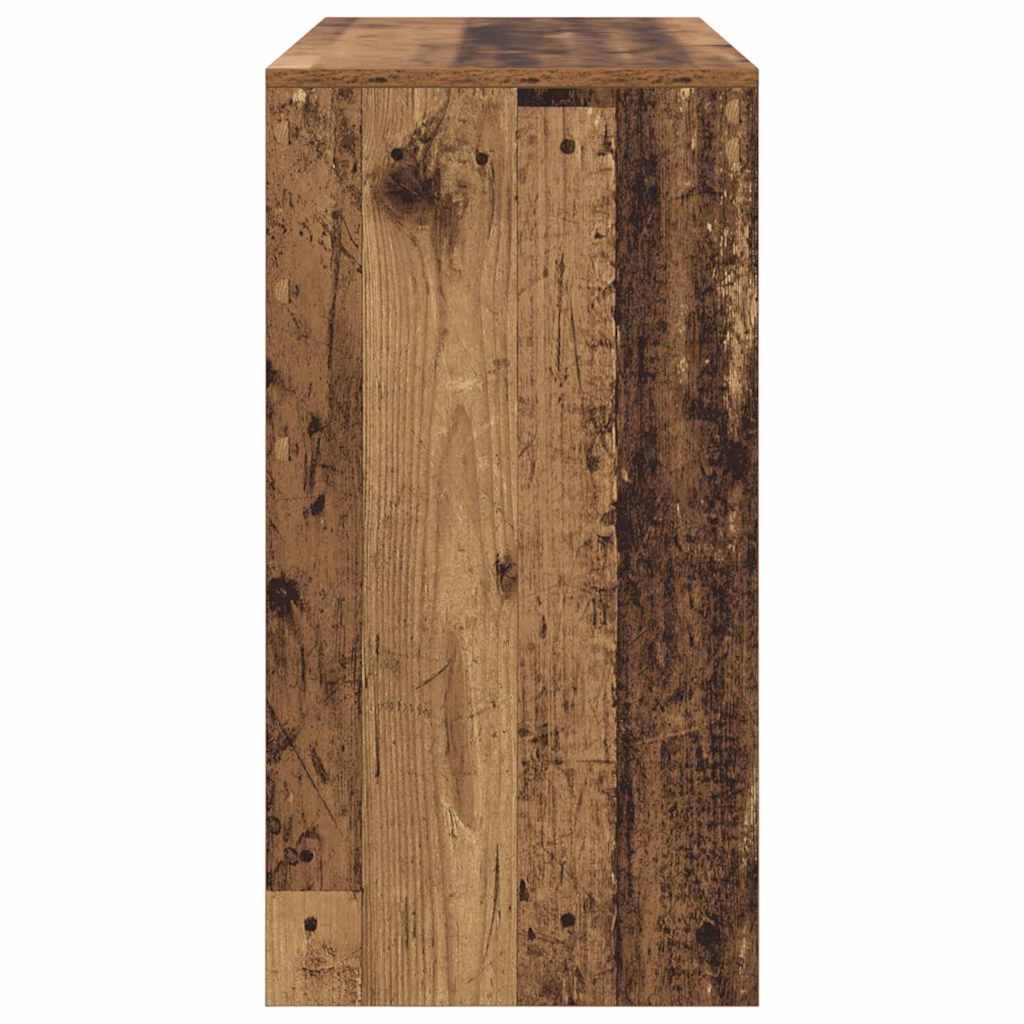 vidaXL Desk Old Wood 100 x 40 x 76 cm 6