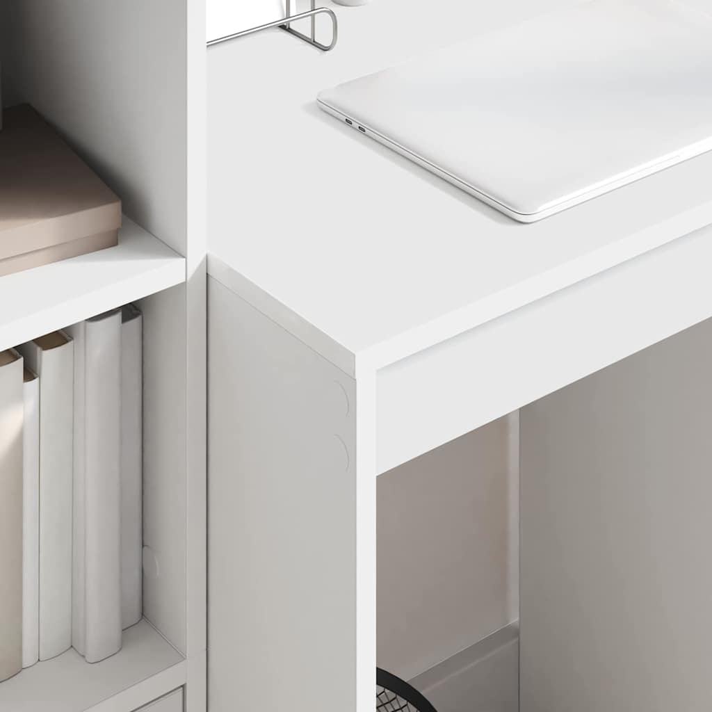 vidaXL Desk White 60 x 50 x 76 cm 4