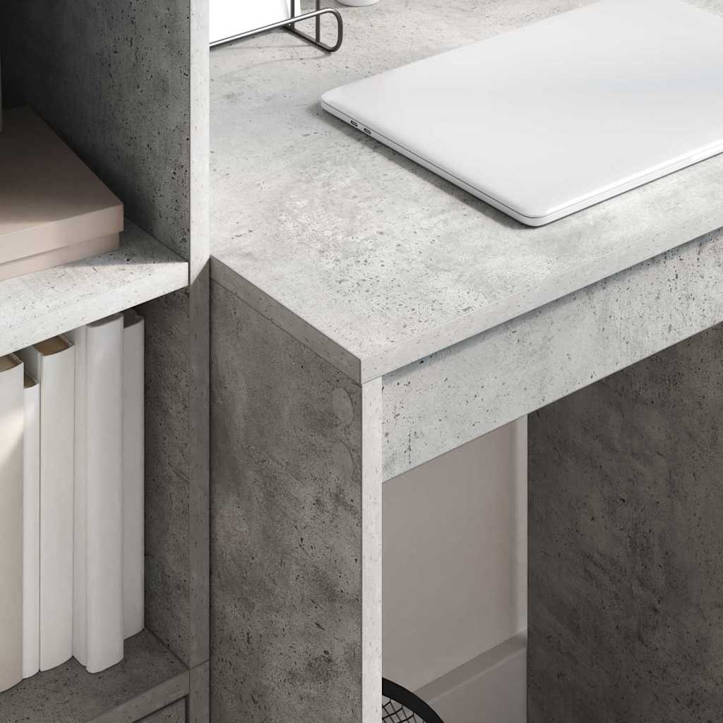 vidaXL Desk Concrete Grey 60 x 50 x 76 cm 4
