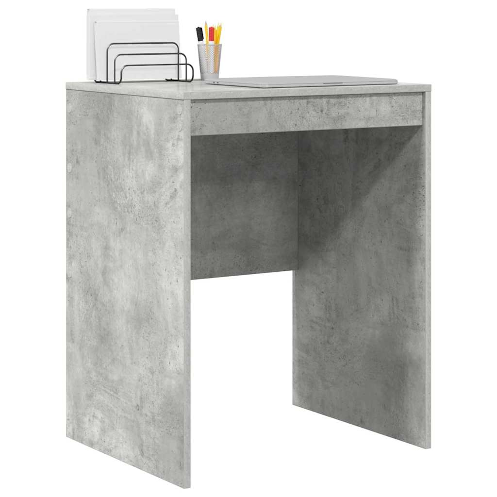 vidaXL Desk Concrete Grey 60 x 50 x 76 cm 3