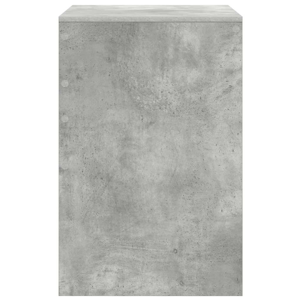 vidaXL Desk Concrete Grey 60 x 50 x 76 cm 6