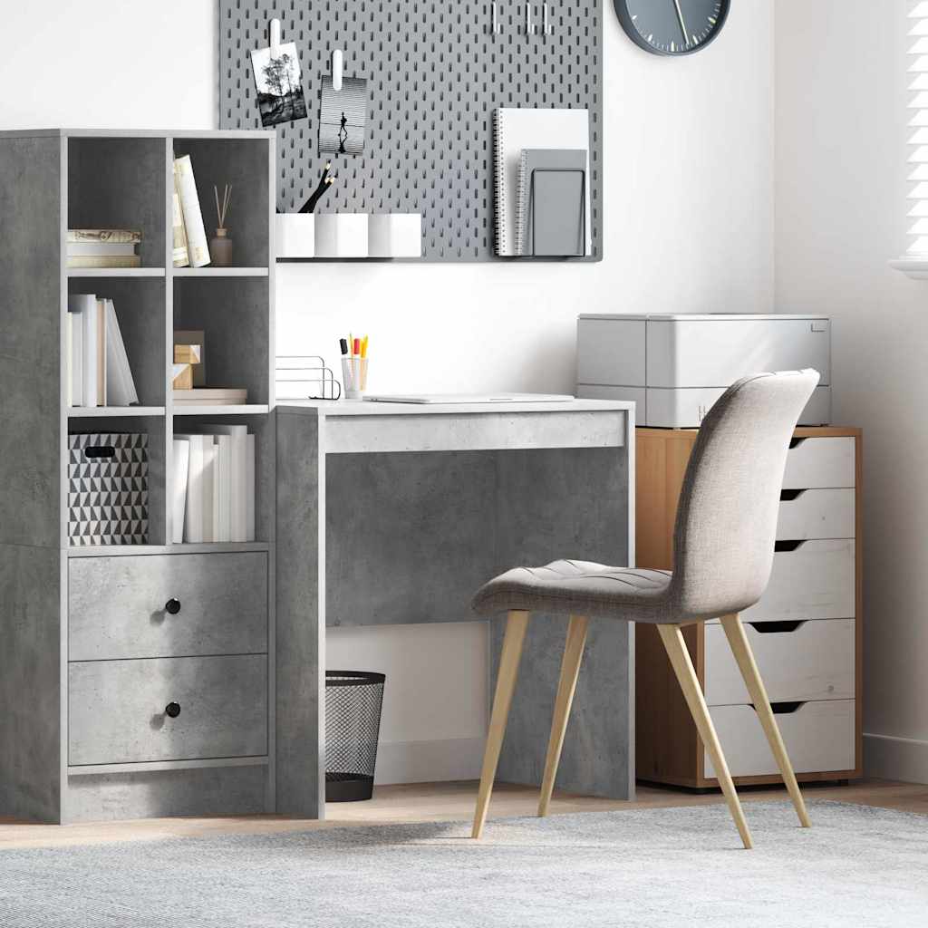 vidaXL Desk Concrete Grey 70 x 50 x 76 cm 1