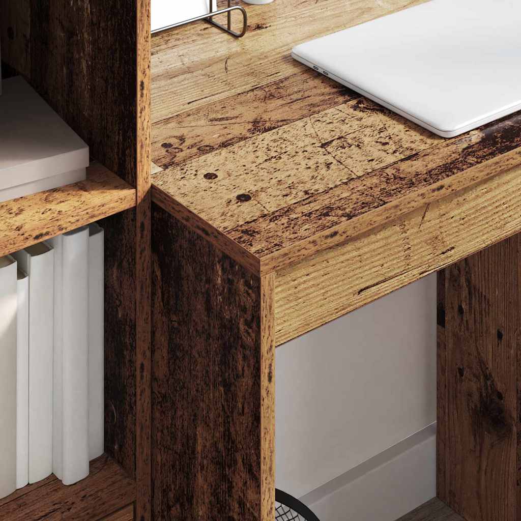 vidaXL Desk Old Wood 70 x 50 x 76 cm 4