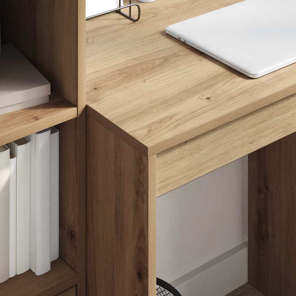 vidaXL Desk Artisan Oak 70 x 50 x 76 cm 4