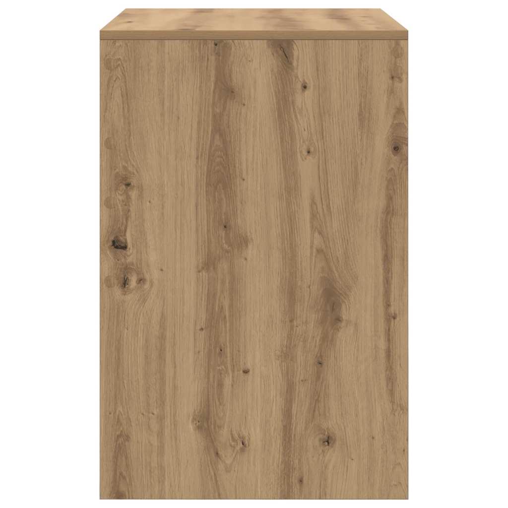 vidaXL Desk Artisan Oak 70 x 50 x 76 cm 6