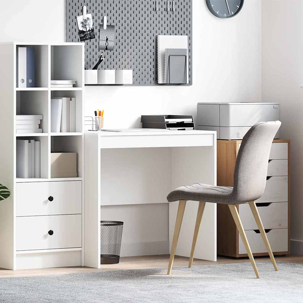 vidaXL Desk White 80 x 50 x 76 cm 1