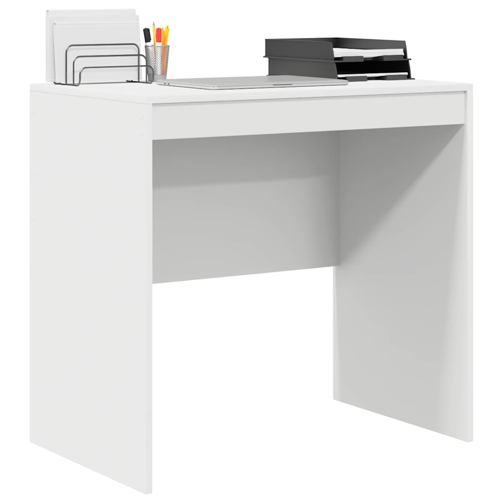 vidaXL Desk White 80 x 50 x 76 cm 3