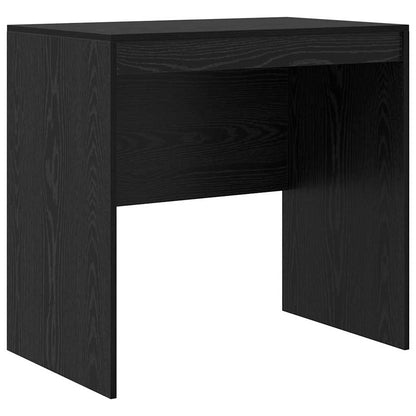 vidaXL Desk Black Oak 80 x 50 x 76 cm 2