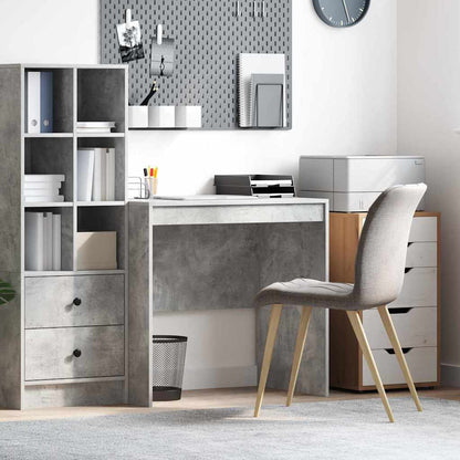 vidaXL Desk Concrete Grey 80 x 50 x 76 cm 1