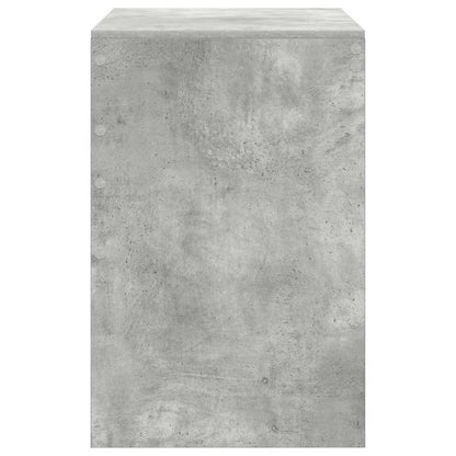 vidaXL Desk Concrete Grey 80 x 50 x 76 cm 6