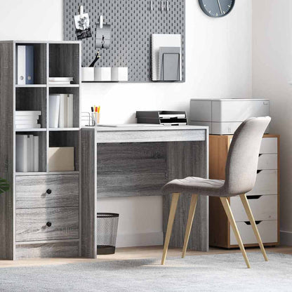 vidaXL Desk Grey Sonoma 80 x 50 x 76 cm 1