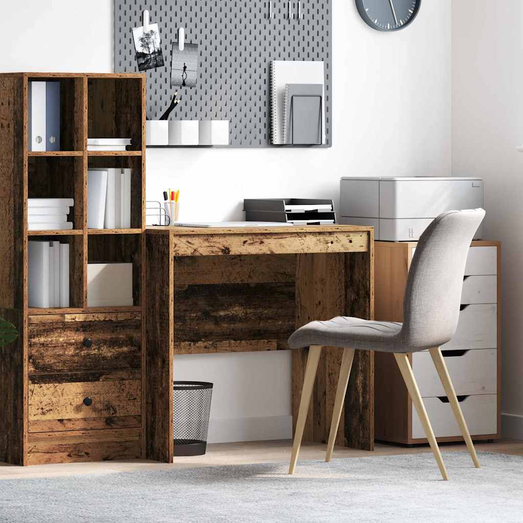 vidaXL Desk Old Wood 80 x 50 x 76 cm 1