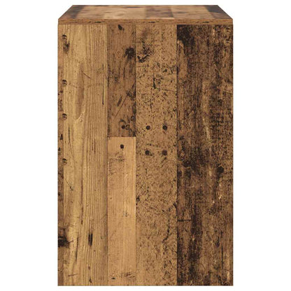 vidaXL Desk Old Wood 80 x 50 x 76 cm 6