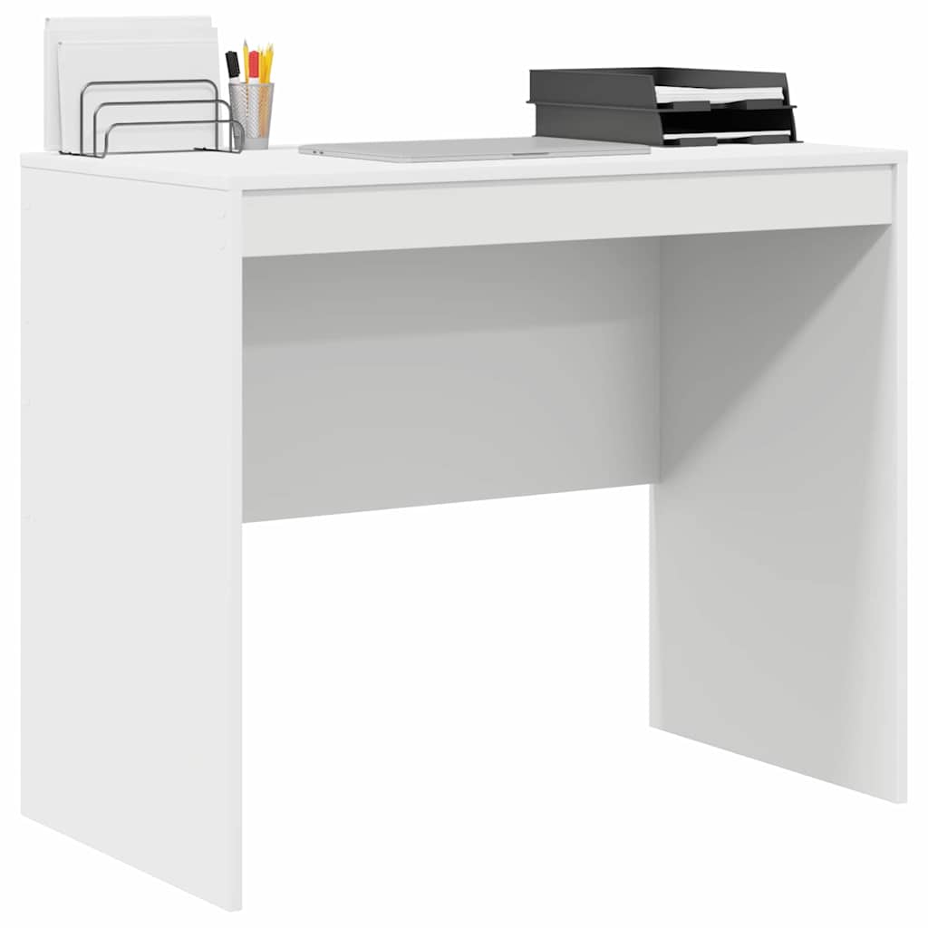 vidaXL Desk White 90 x 50 x 76 cm 3