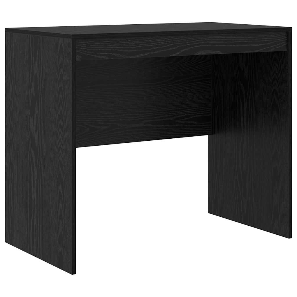 vidaXL Desk Black Oak 90 x 50 x 76 cm 2