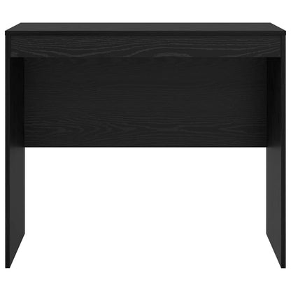 vidaXL Desk Black Oak 90 x 50 x 76 cm 5
