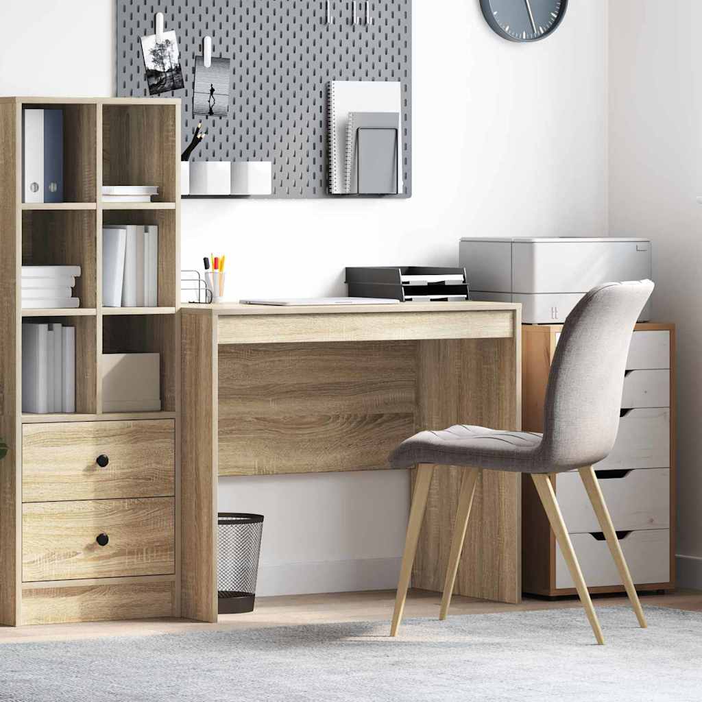 vidaXL Desk Sonoma Oak 90 x 50 x 76 cm 1