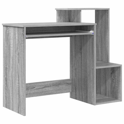 vidaXL Desk Grey Sonoma 106 x 41 x 88.5 cm Engineered Wood 2