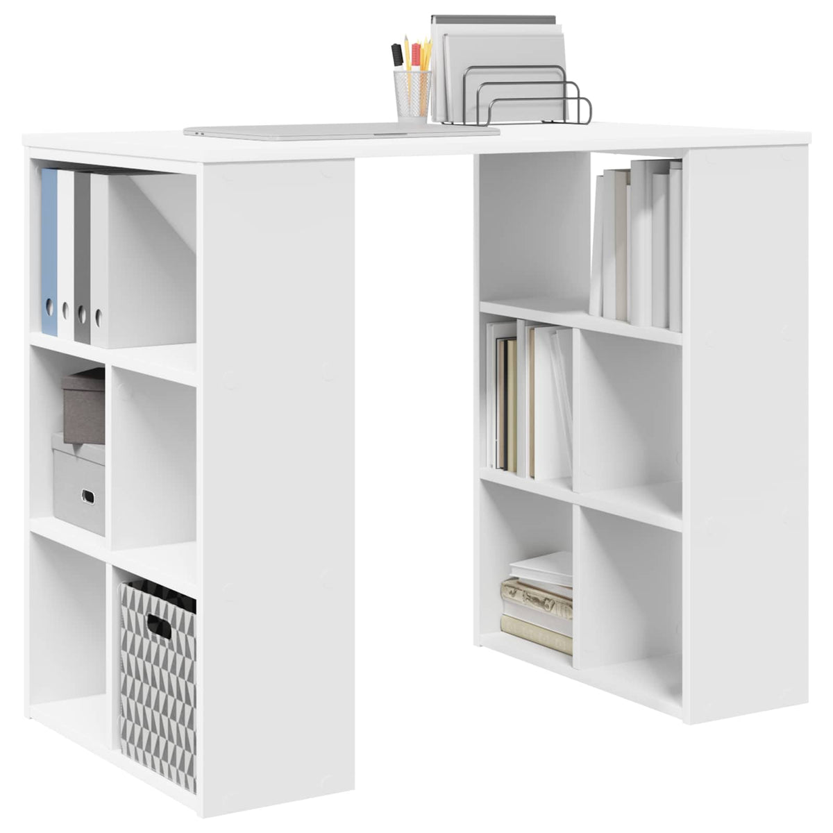 Desk Engineered Wood 90 x 50 x 75 cm White
