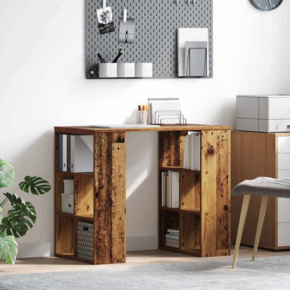 vidaXL Desk Old Wood Engineered Wood 90 x 50 x 75 cm 1
