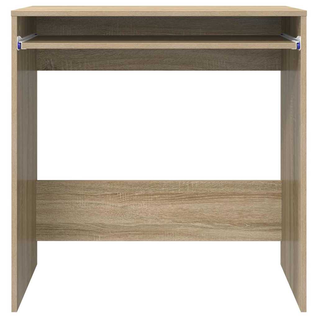 vidaXL Desk Sonoma Oak Engineered Wood 77.5 x 43 x 79 cm 6